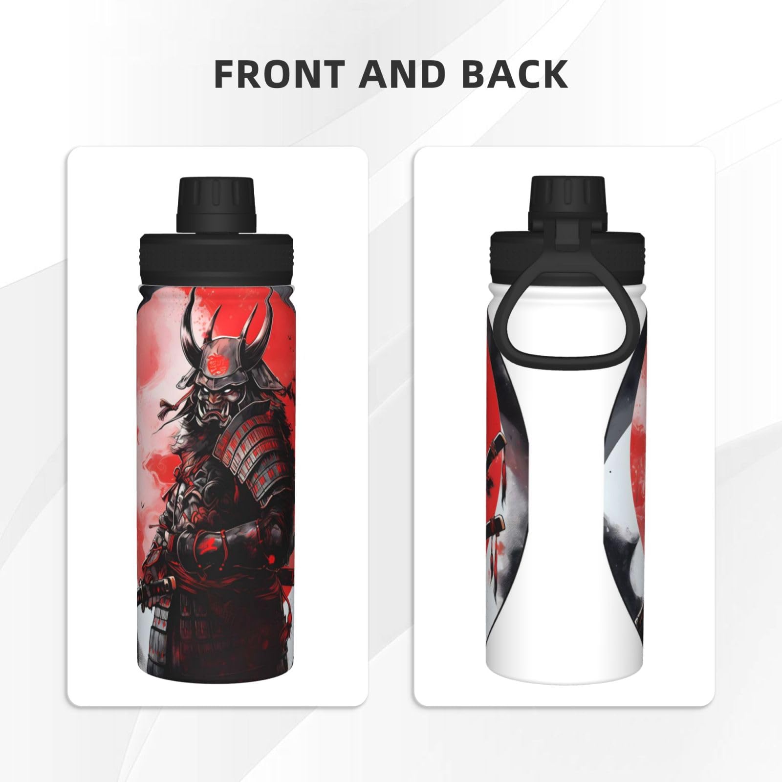 Amazon.com: DXTKWL Insulated Water Bottles 18 oz, Japanese